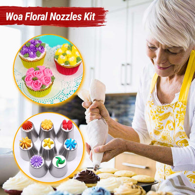 Woa Floral Nozzles Kit