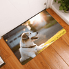 Cute Dog Woa Kitchen Mat
