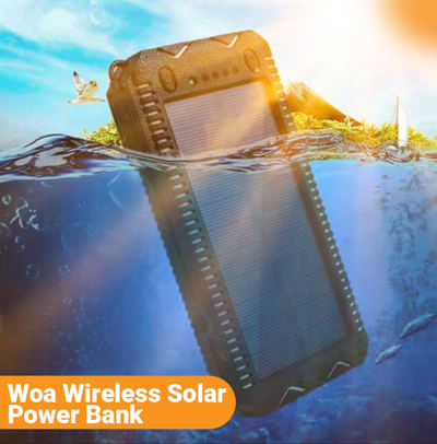 Woa Wireless Solar Power Bank